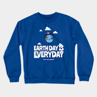 Earth Day Save The Planet Go Green Environmentalist Environment Crewneck Sweatshirt